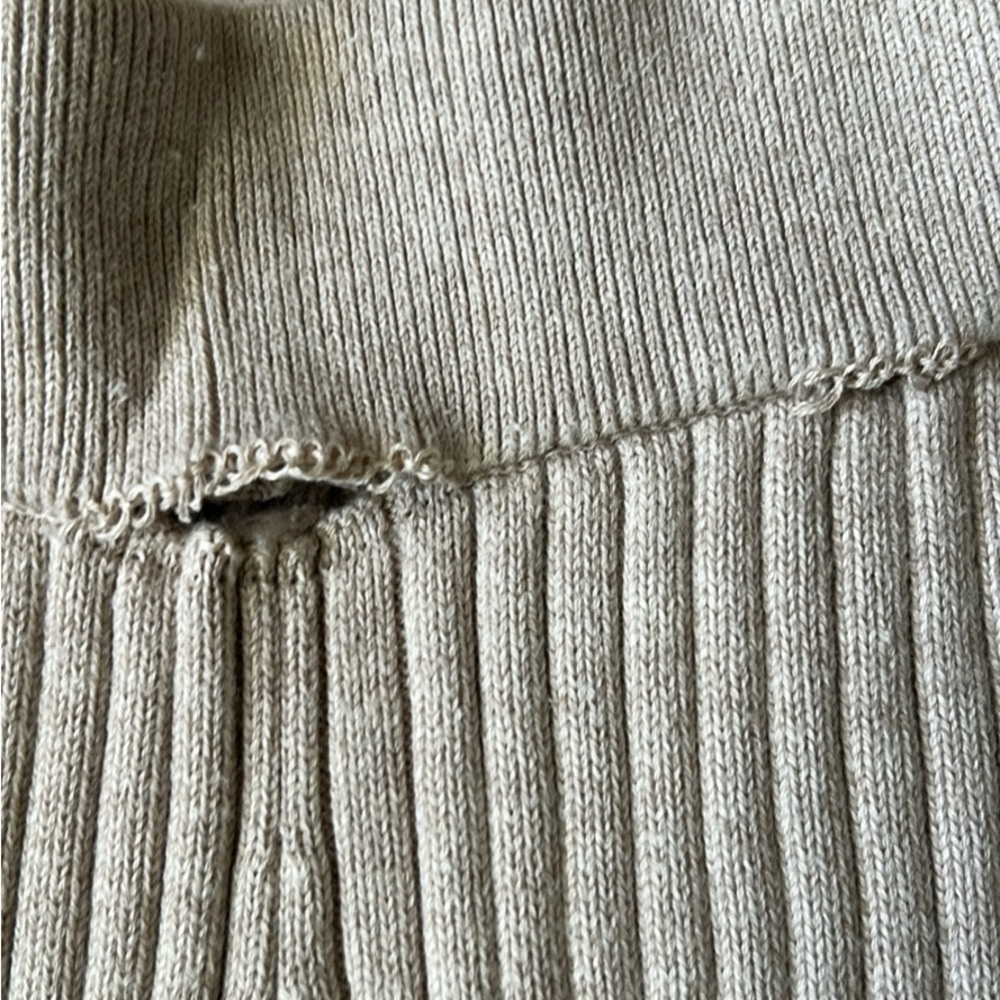 OVO Gray Ribbed Bike Shorts - Picture 3 of 4